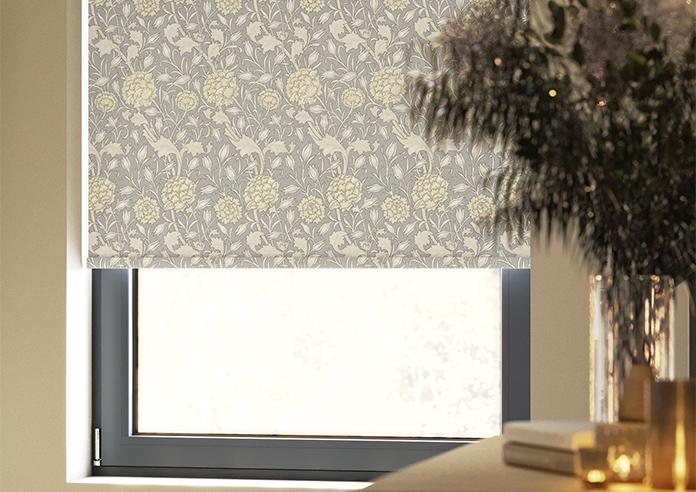 William Morris At Home Wild Tulip, Limestone - Roller Blind - Image 5